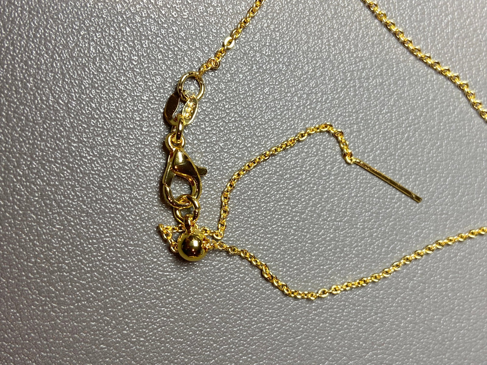18k Gold Vermeil 925 Silver Pendant Necklace inlaid with Pink and White Topaz Stone - 8