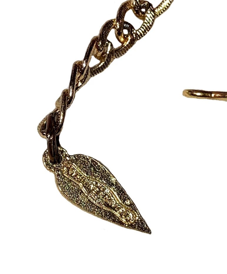 Whiting and Davis Gold Tone Mesh Bib Bandana Necklace Large - 6