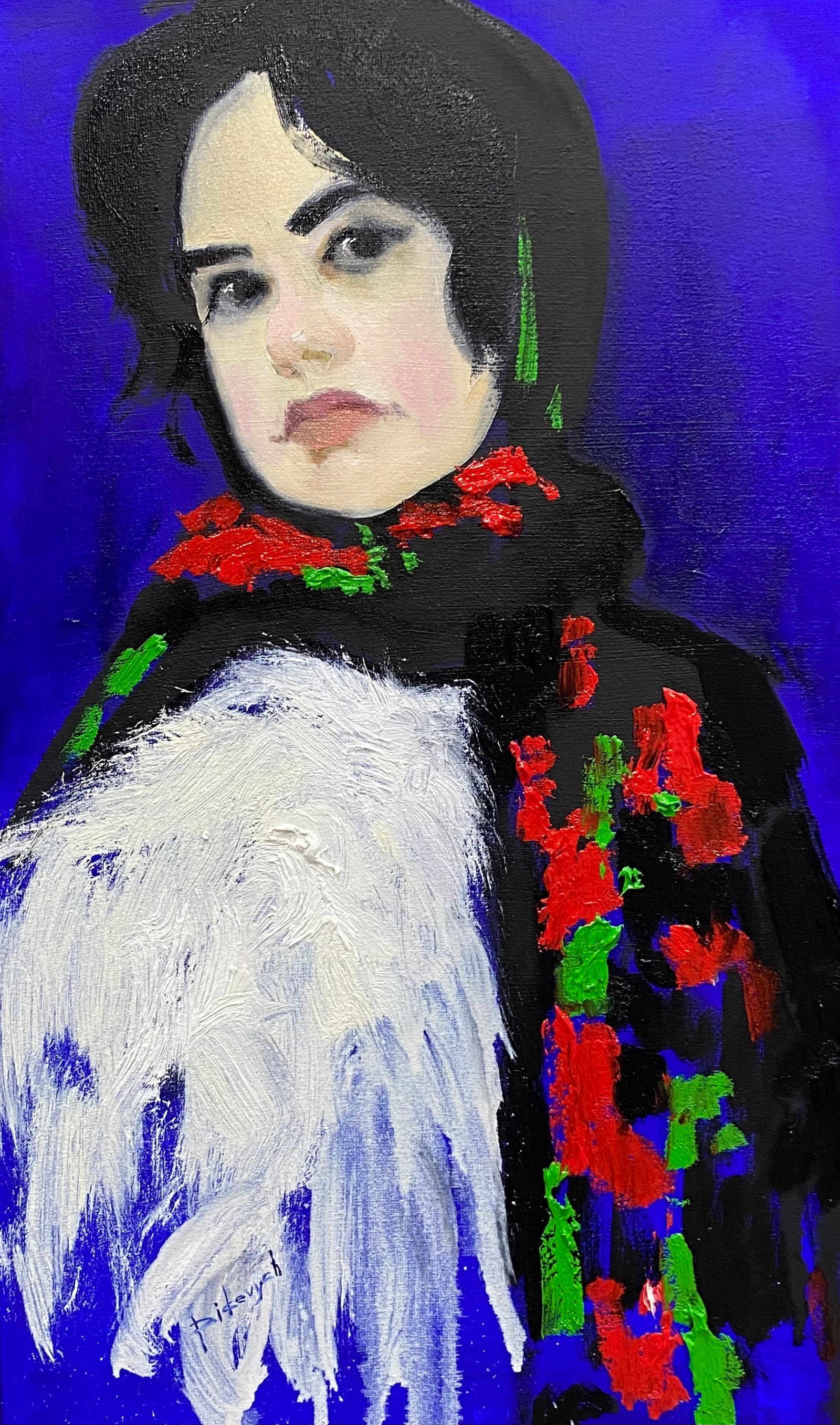 Oil painting Woman Yulia D. (1 of 9)