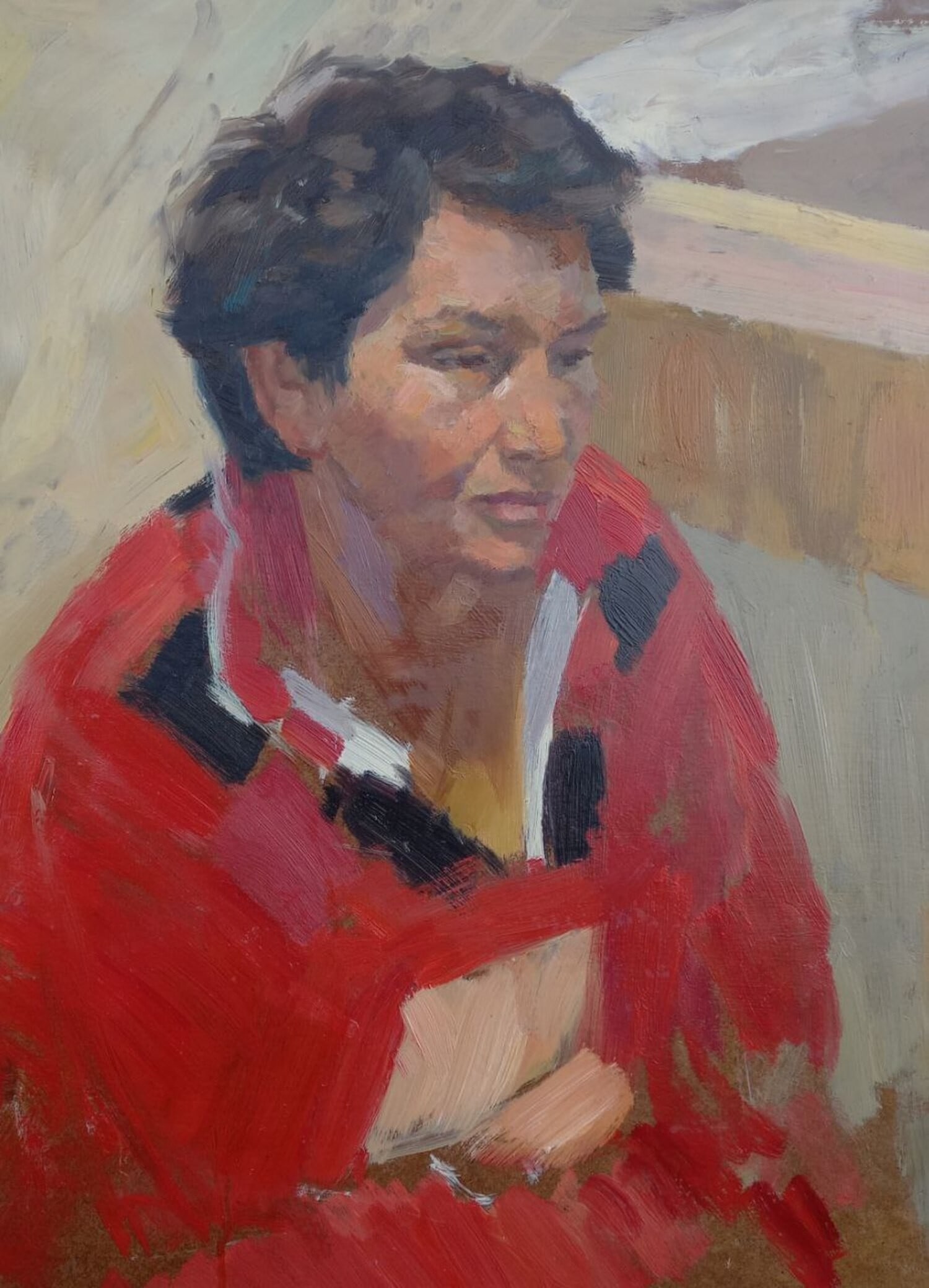 Oil painting Portrait Alex Ditriev (1 of 6)
