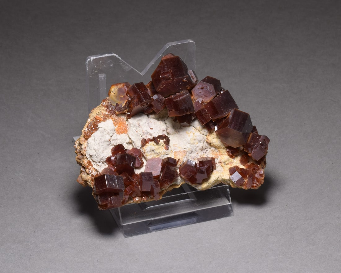 Nice Vanadinite Cluster on matrix - 3