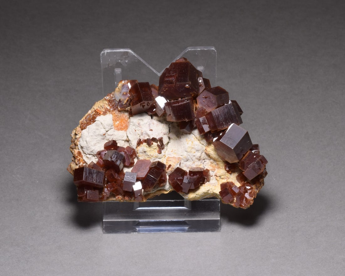 Nice Vanadinite Cluster on matrix - 4