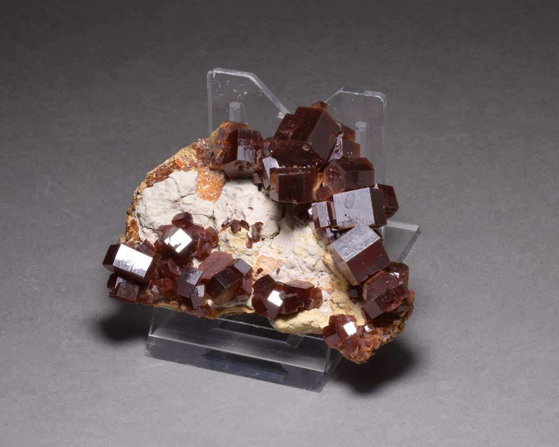Nice Vanadinite Cluster on matrix - 5