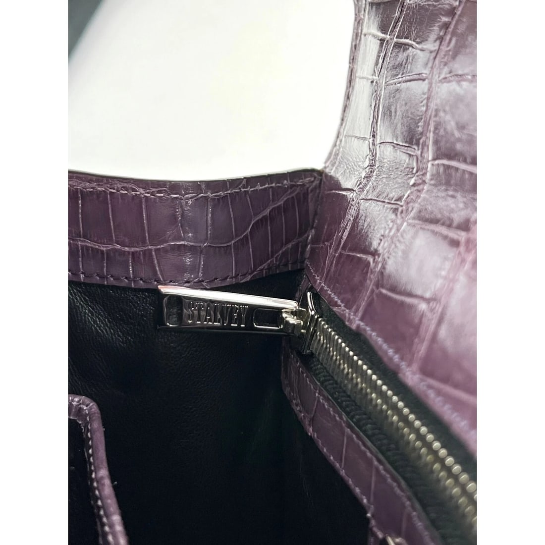 Stalvey Top Handle 2.5 Alligator Lilac Bag Crossbody Exclusive Luxury - 15