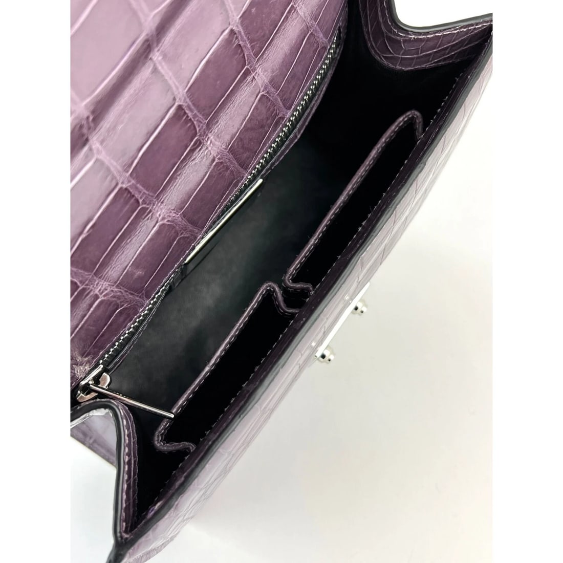 Stalvey Top Handle 2.5 Alligator Lilac Bag Crossbody Exclusive Luxury - 16