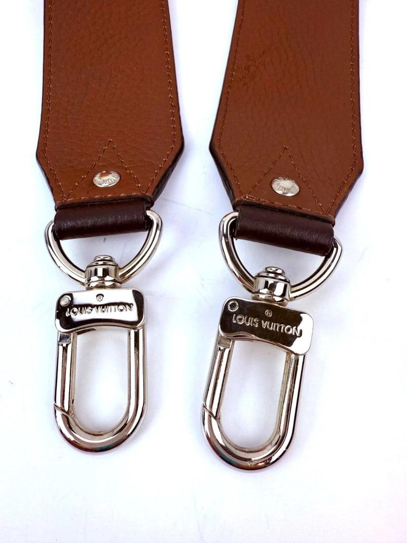 Louis Vuitton Taurillon Bandouliere Shoulder Strap Brown - 13