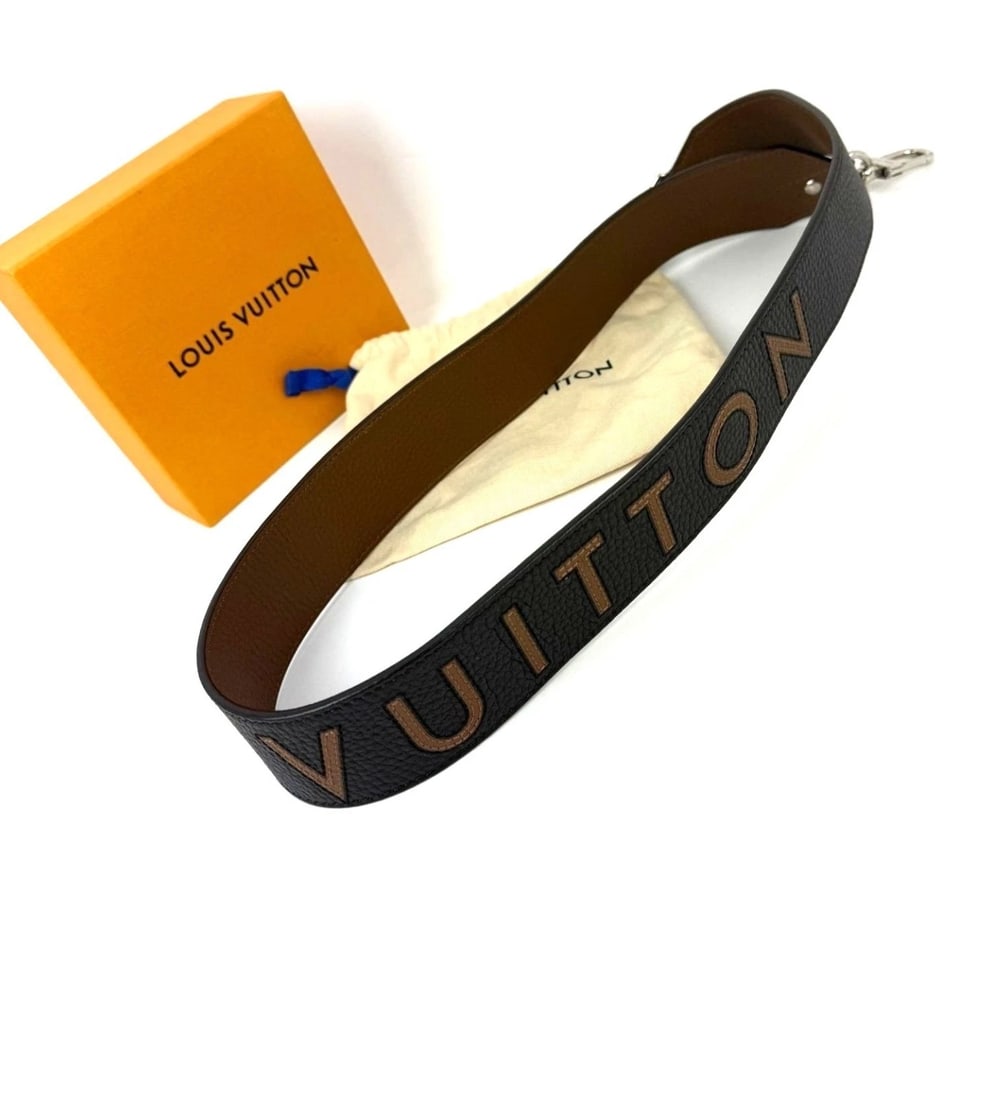 Louis Vuitton Taurillon Bandouliere Shoulder Strap Brown - 15