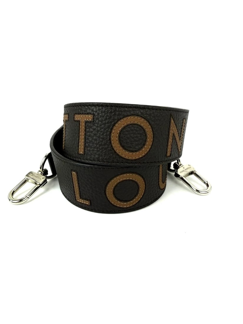Louis Vuitton Taurillon Bandouliere Shoulder Strap Brown - 17
