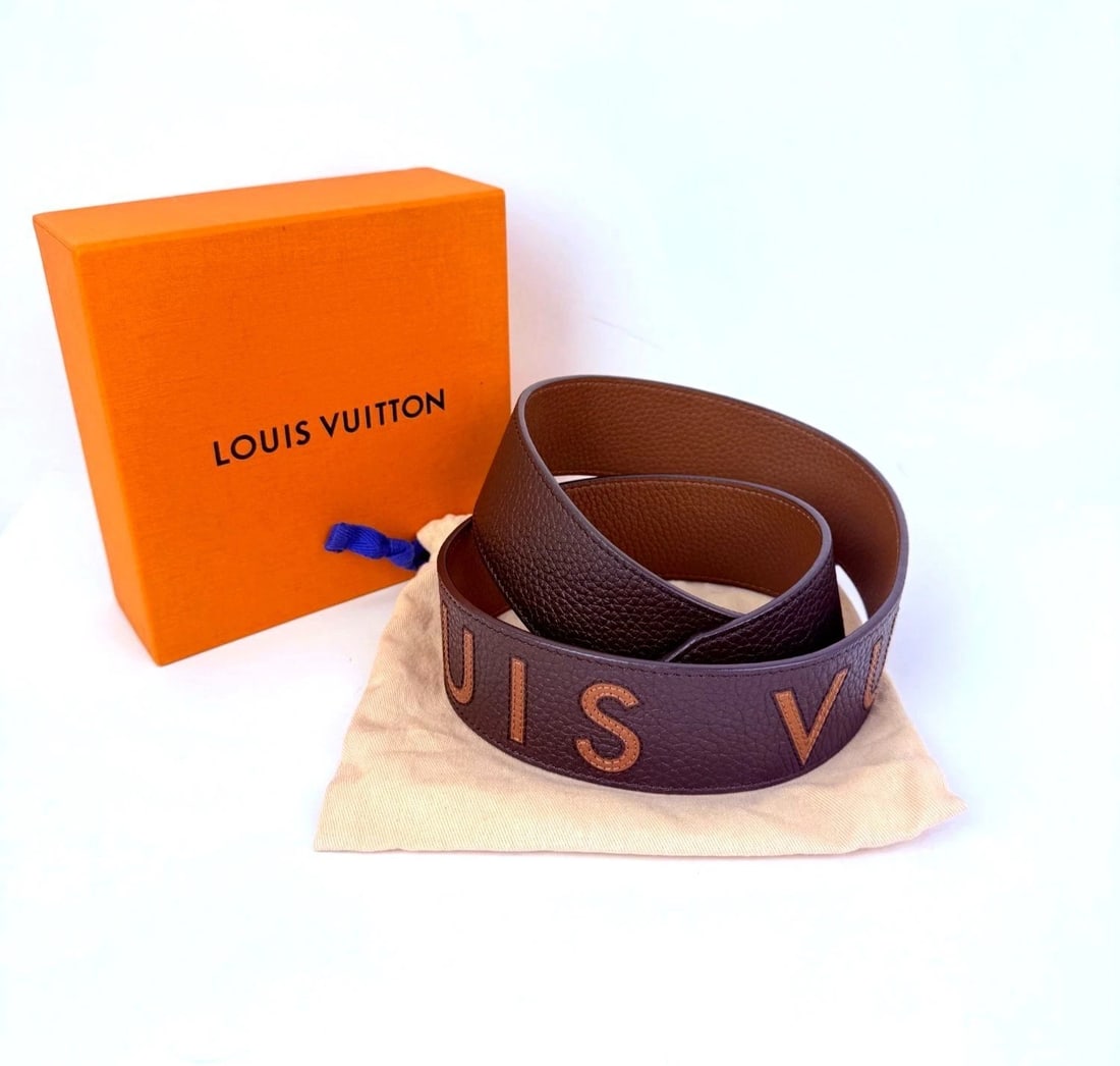 Louis Vuitton Taurillon Bandouliere Shoulder Strap Brown - 2