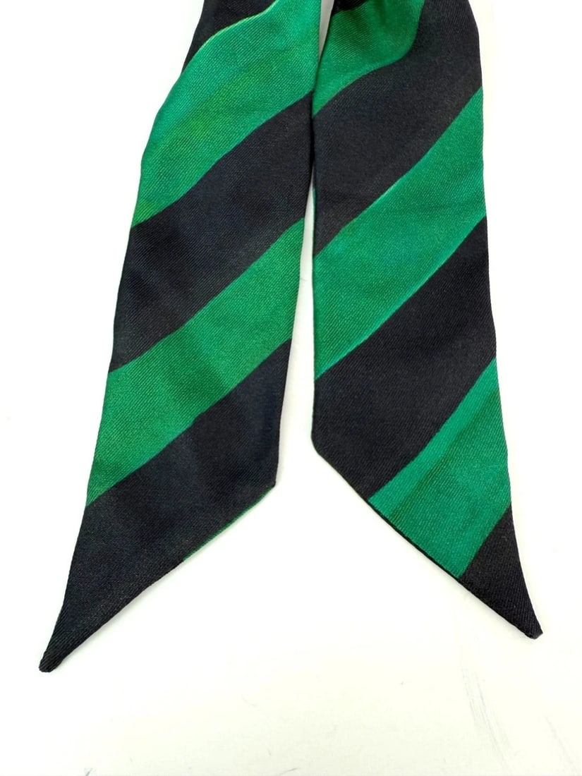 Fendi Silk Calfskin Bag You Strap Green and Black - 12