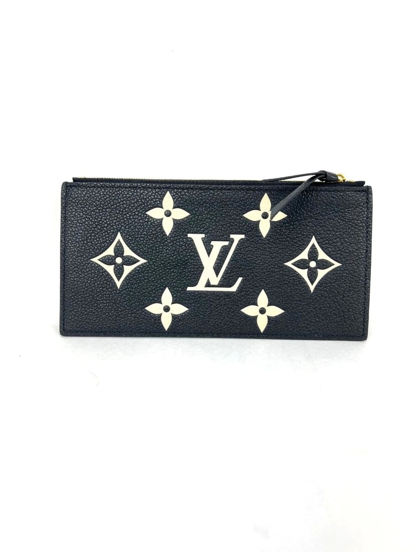 Louis Vuitton Giant Monogram Empreinte Leather Zippered Pouch - 2