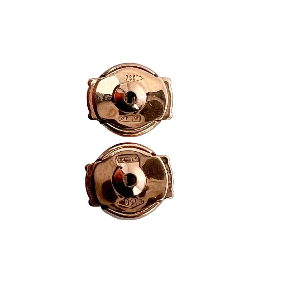 Messika Move Uno Mini Hoops 18K Rose Gold Diamond Earrings - 10