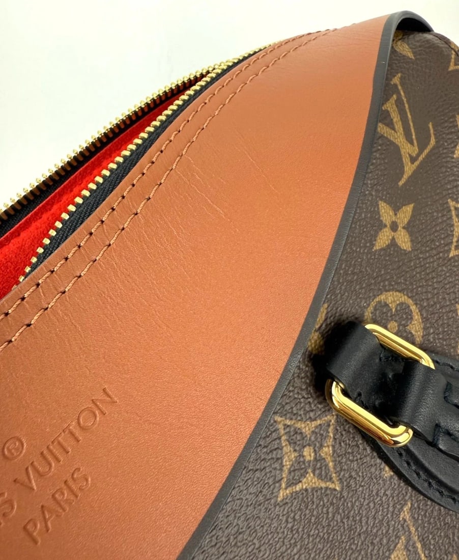 Louis Vuitton Monogram Tuileries Caramel Rouge Shoulder Bag - 10