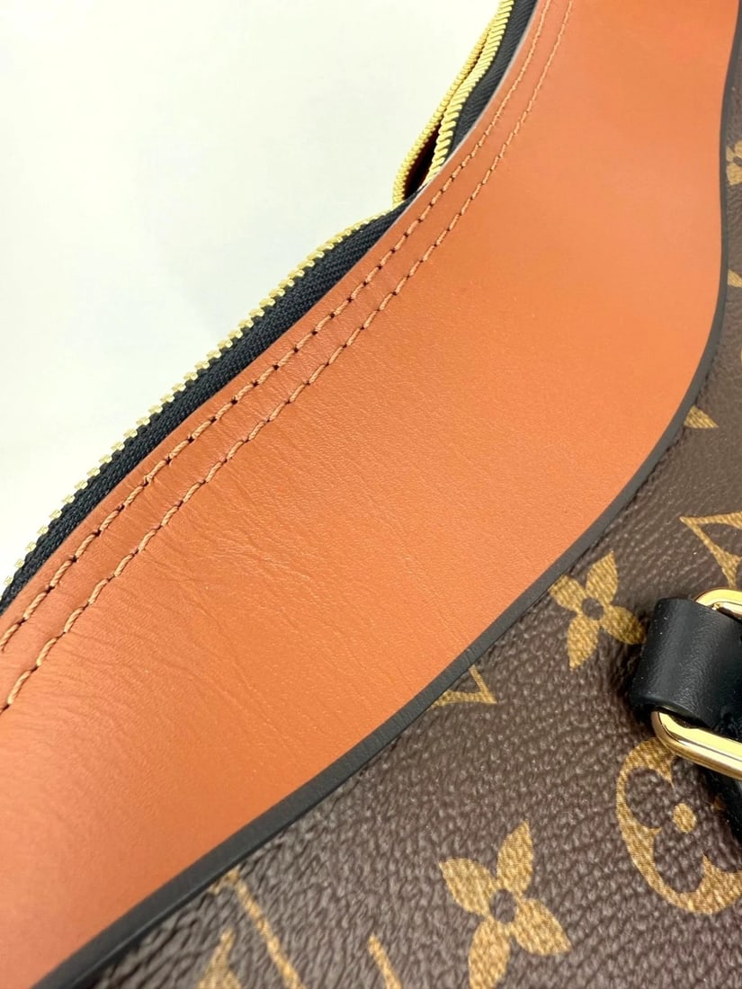 Louis Vuitton Monogram Tuileries Caramel Rouge Shoulder Bag - 11