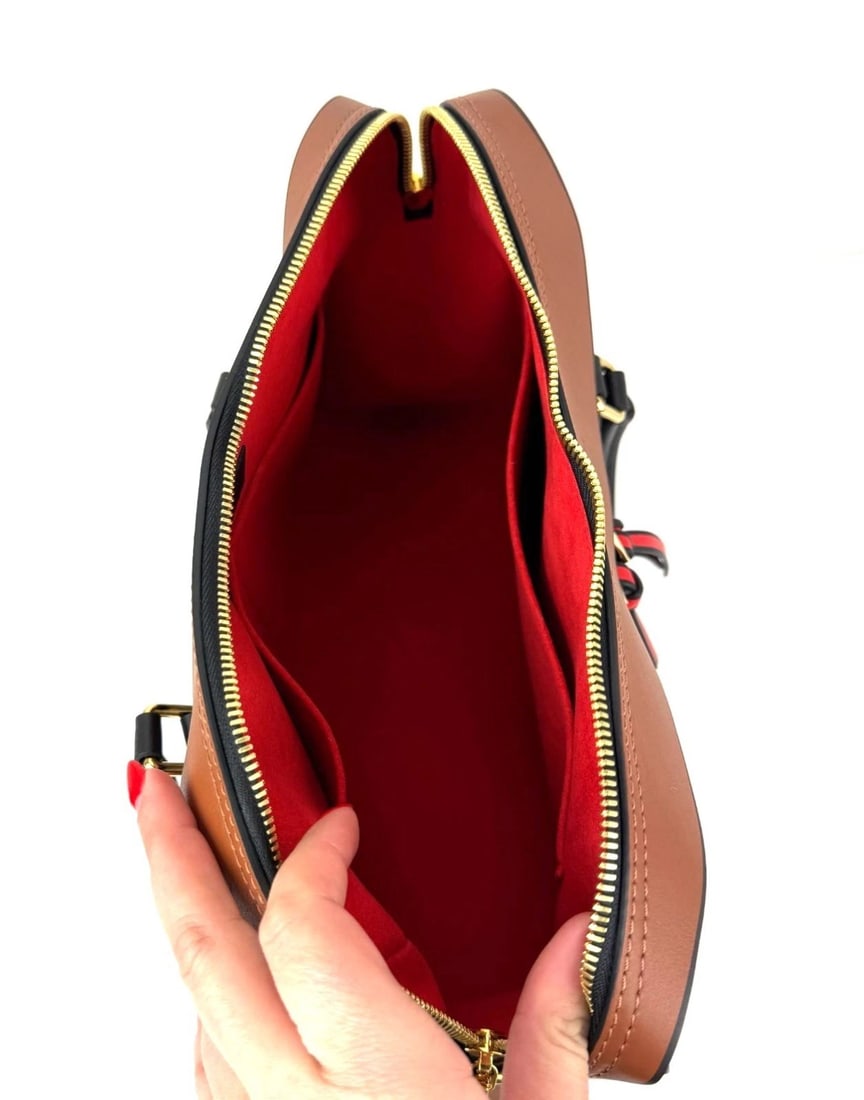 Louis Vuitton Monogram Tuileries Caramel Rouge Shoulder Bag - 12