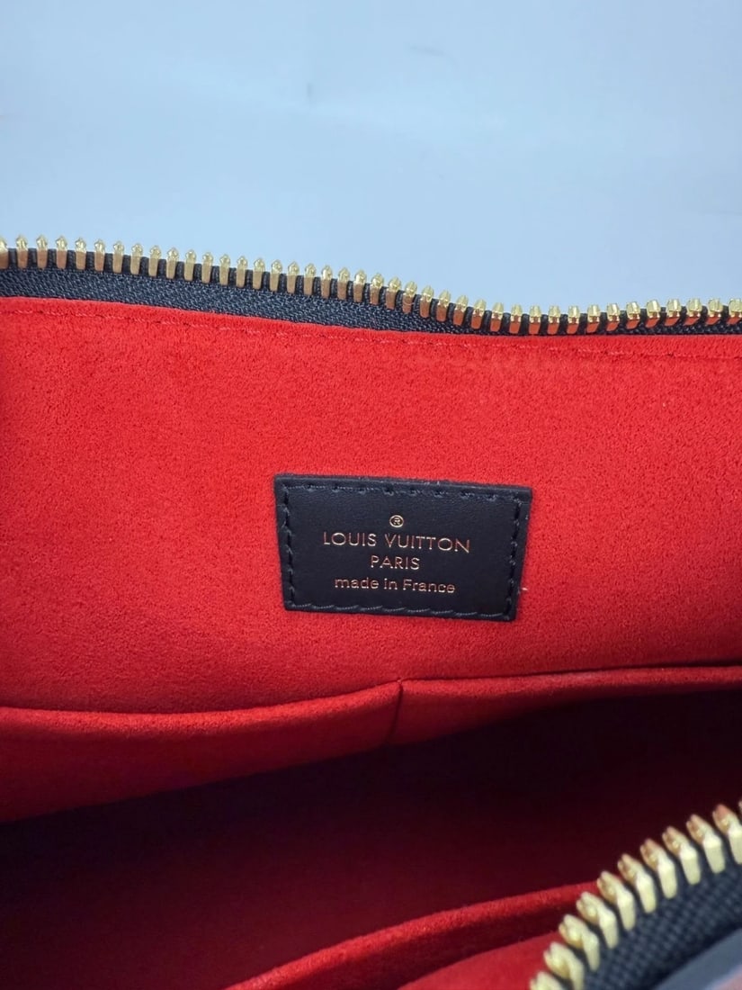 Louis Vuitton Monogram Tuileries Caramel Rouge Shoulder Bag - 13