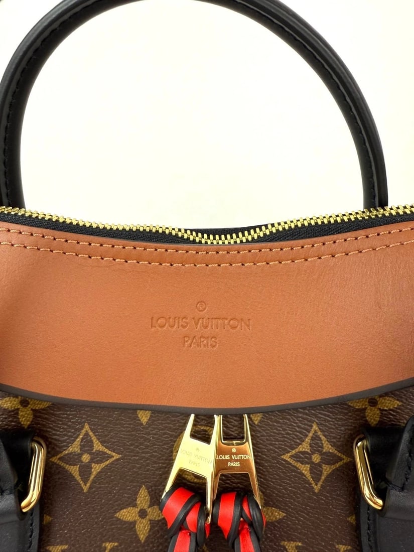Louis Vuitton Monogram Tuileries Caramel Rouge Shoulder Bag - 8
