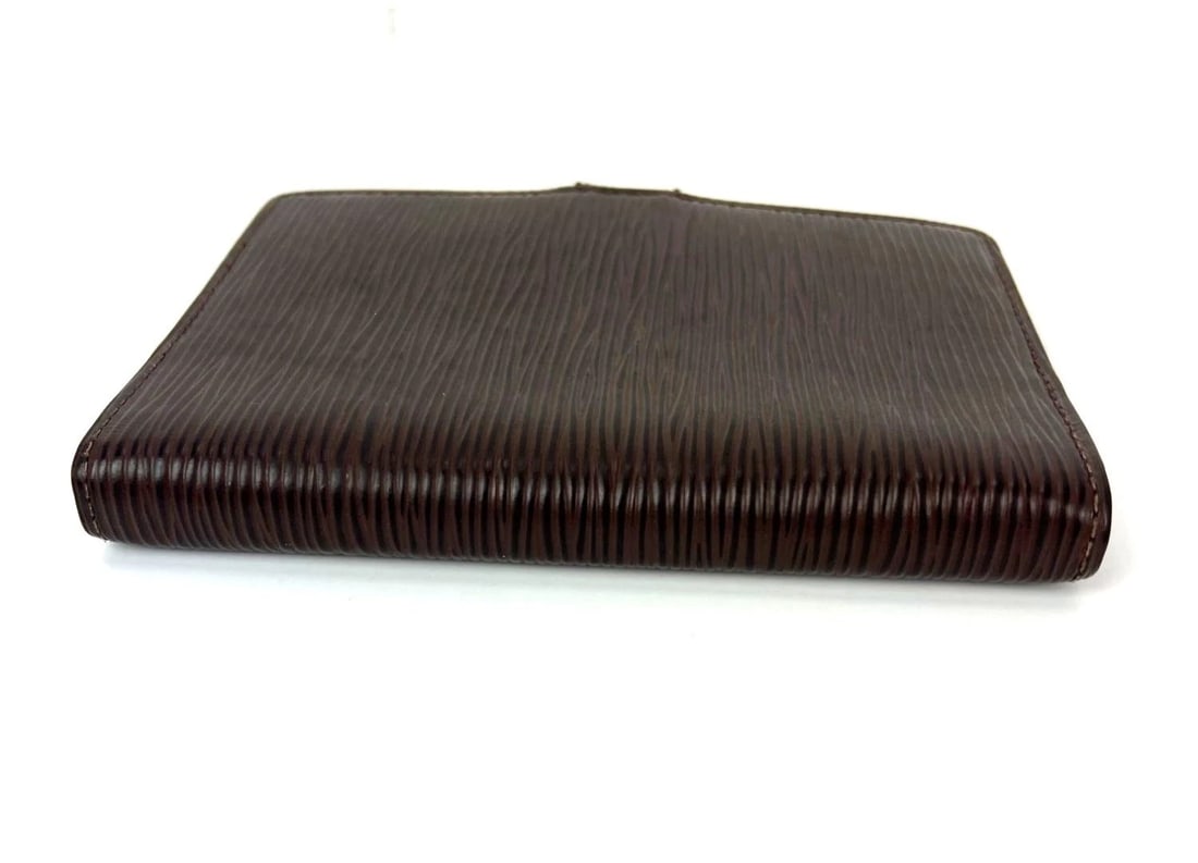 Louis Vuitton Brown Epi Small Agenda Booklet - 13