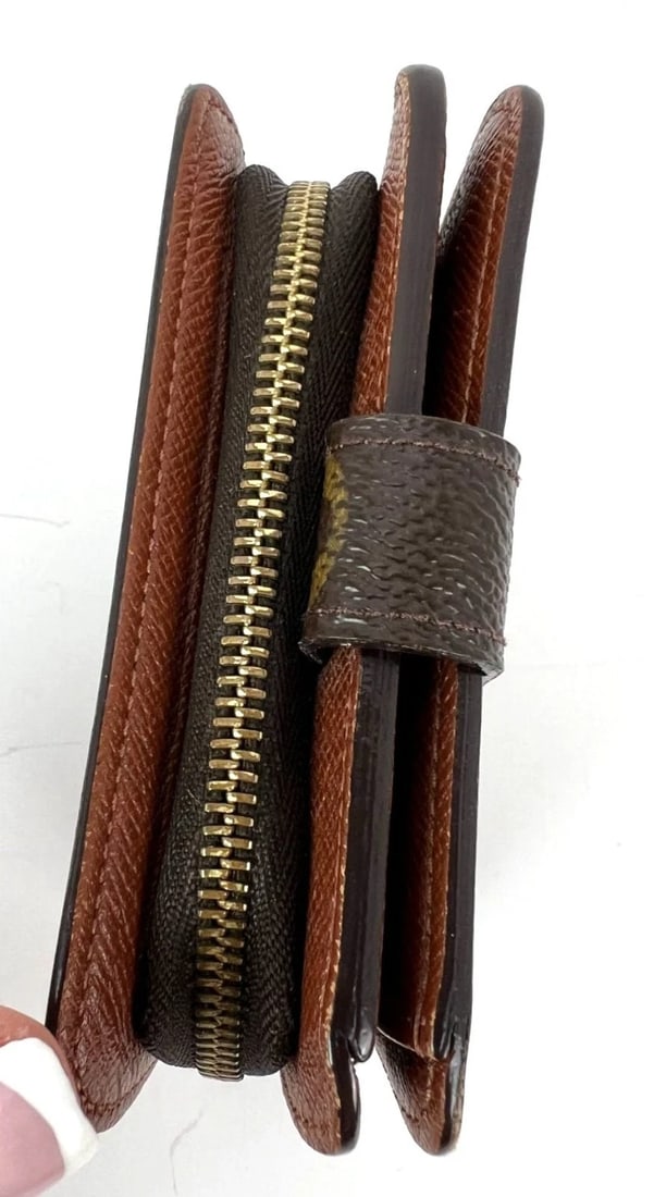 Louis Vuitton Monogram Compact Zip Bifold Vintage Wallet - 15
