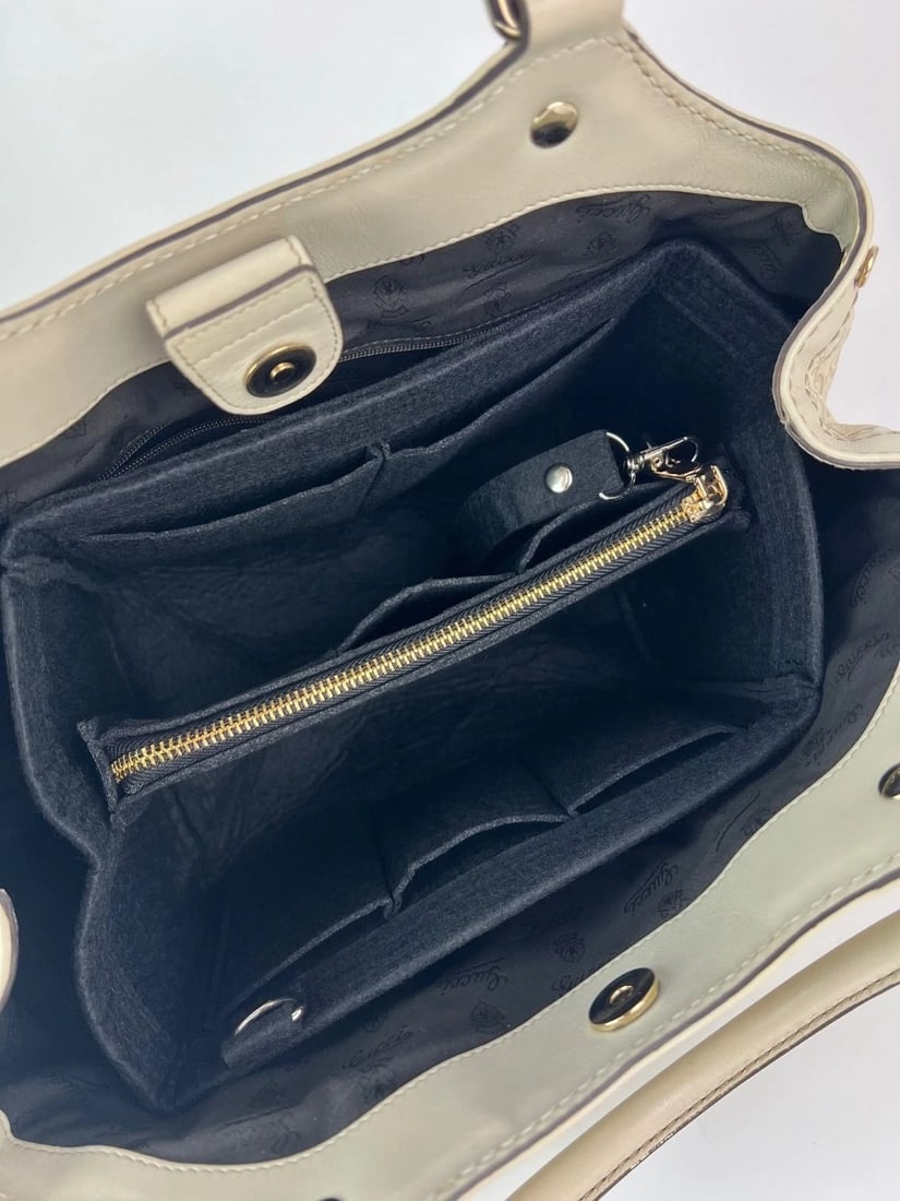 Gucci Sukey Medium Guccissima Leather Mystic White Tote - 10