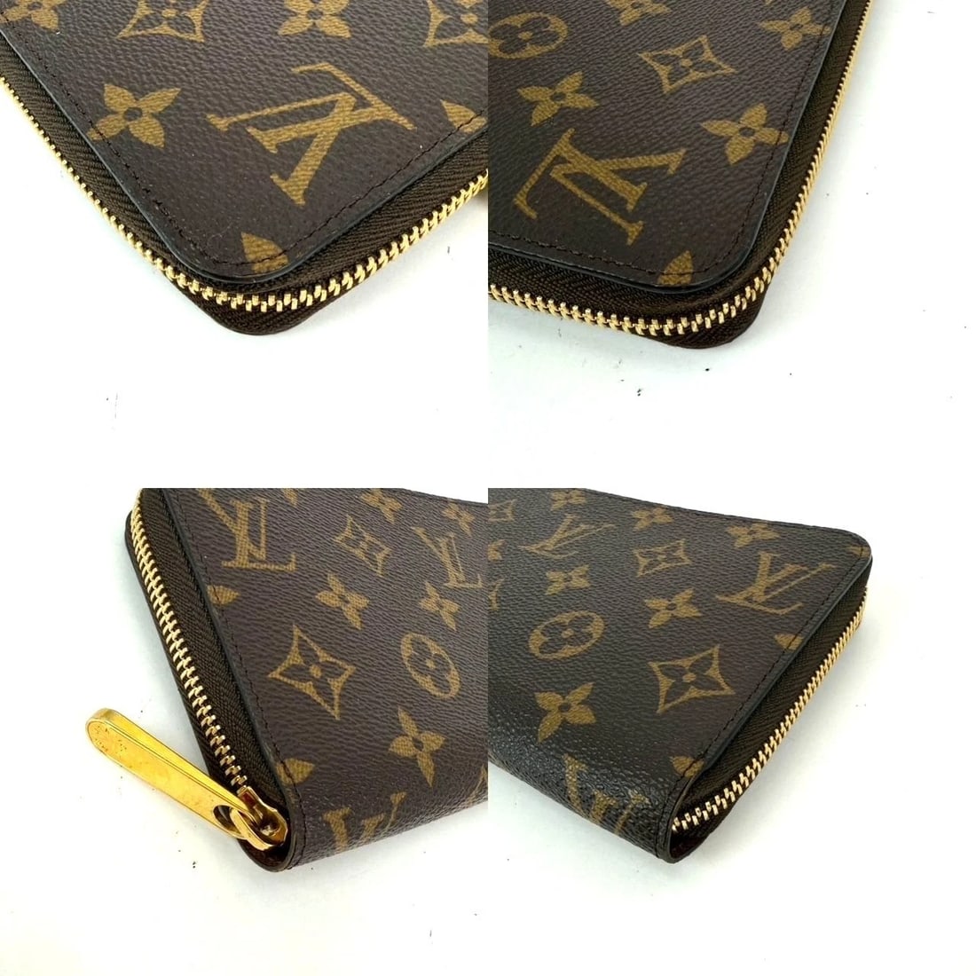 LOUIS VUITTON Zippy Monogram Leather Wallet Clutch - 13
