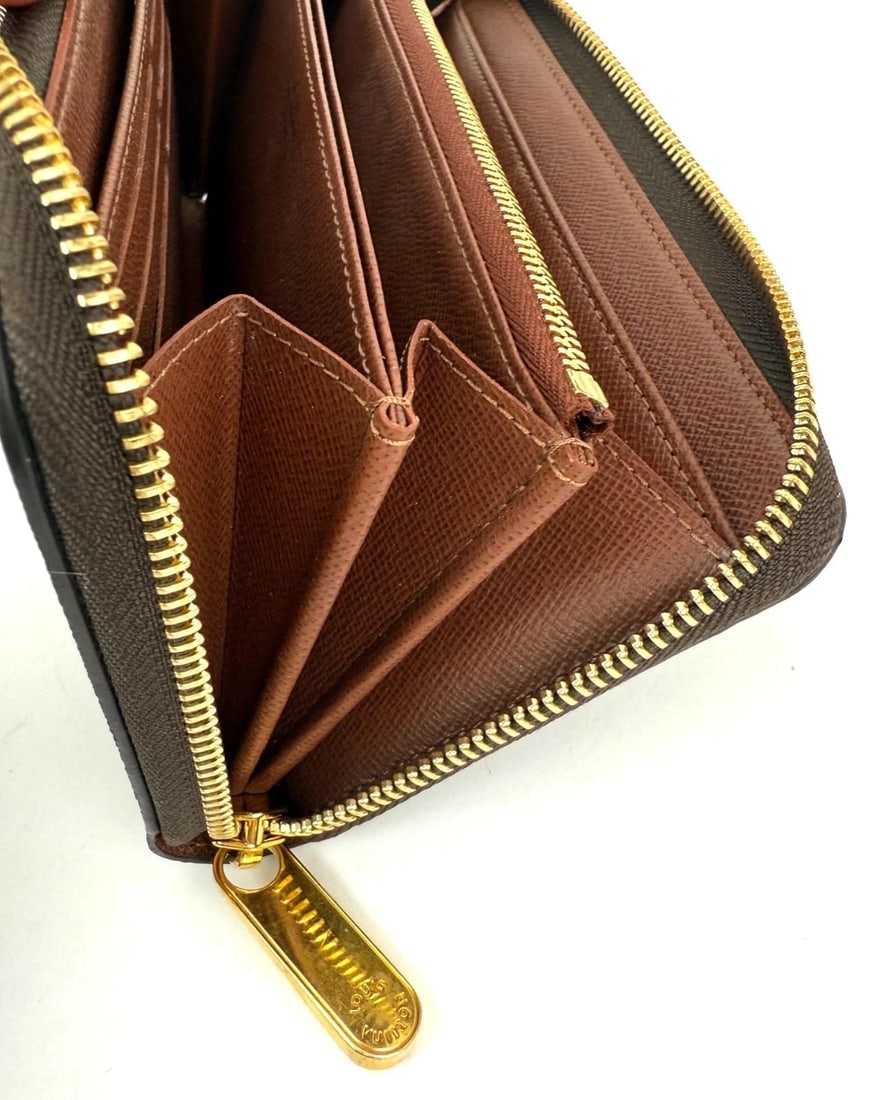 LOUIS VUITTON Zippy Monogram Leather Wallet Clutch - 6