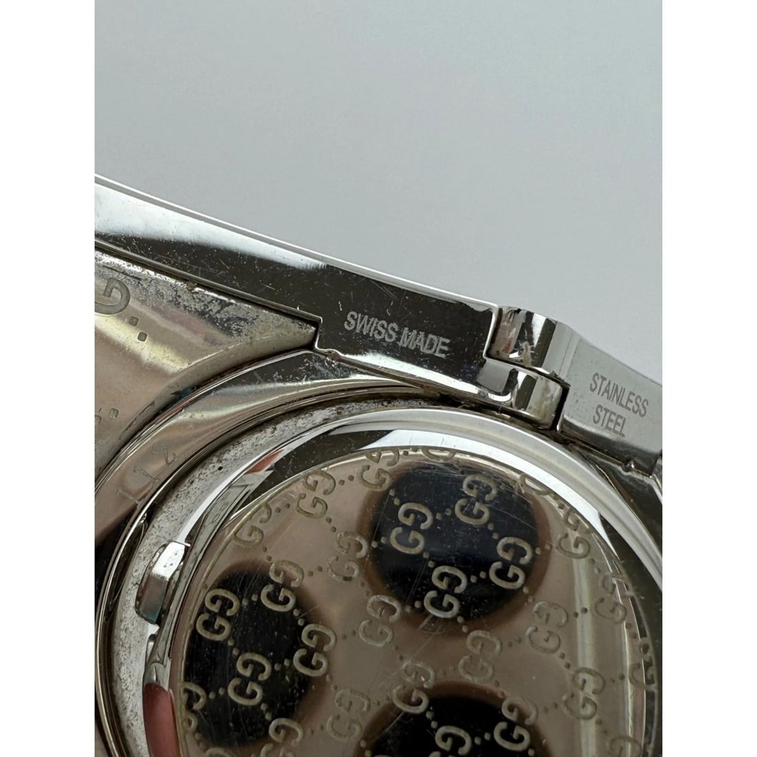 Gucci 112 Twirl GG Supreme Stainless Steel 33mm Quartz Watch - 11