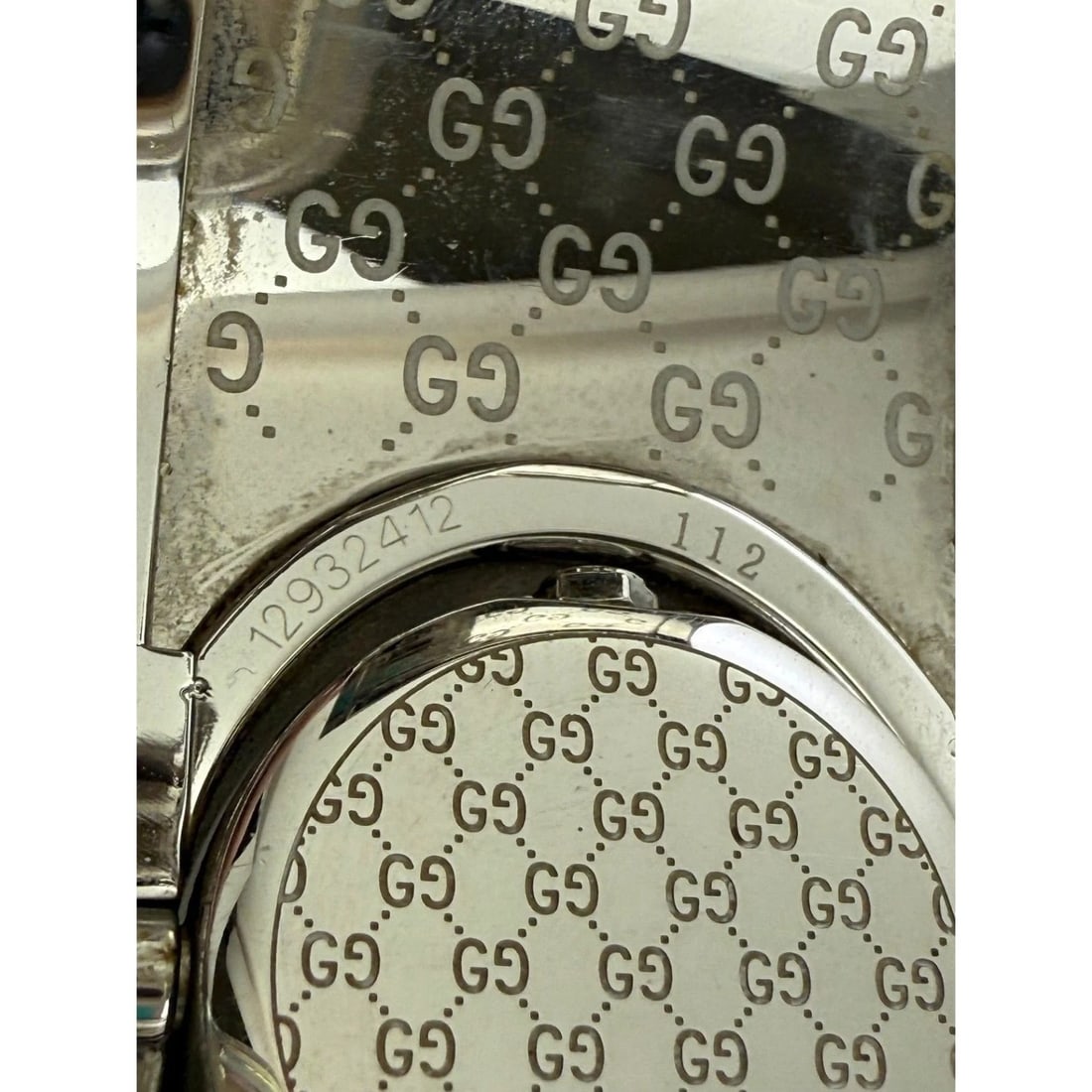 Gucci 112 Twirl GG Supreme Stainless Steel 33mm Quartz Watch - 13