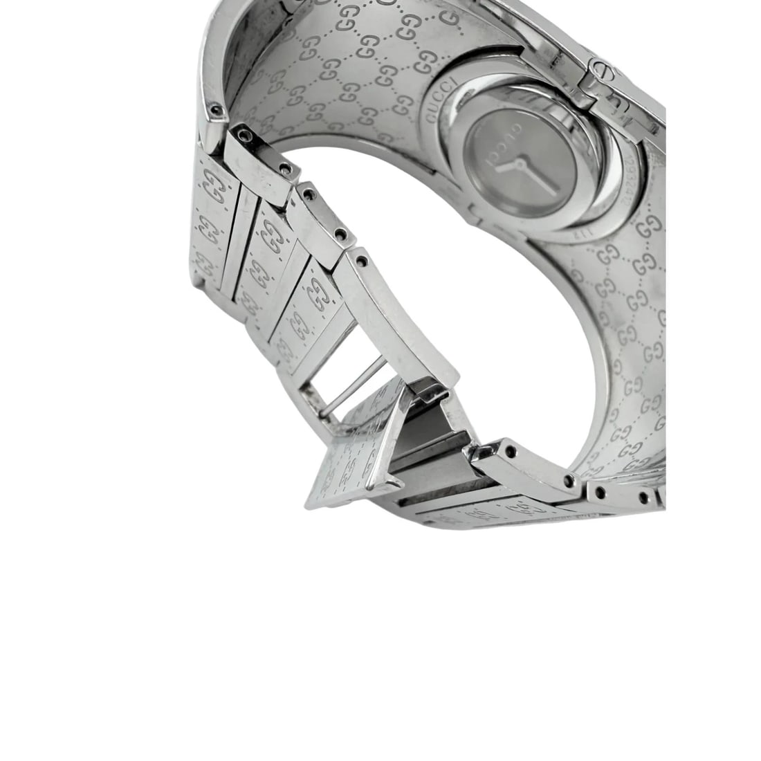Gucci 112 Twirl GG Supreme Stainless Steel 33mm Quartz Watch - 5