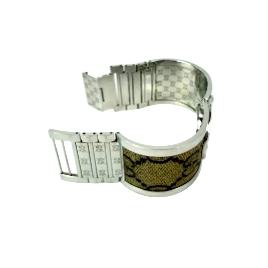 Gucci 112 Twirl GG Supreme Stainless Steel 33mm Quartz Watch - 8
