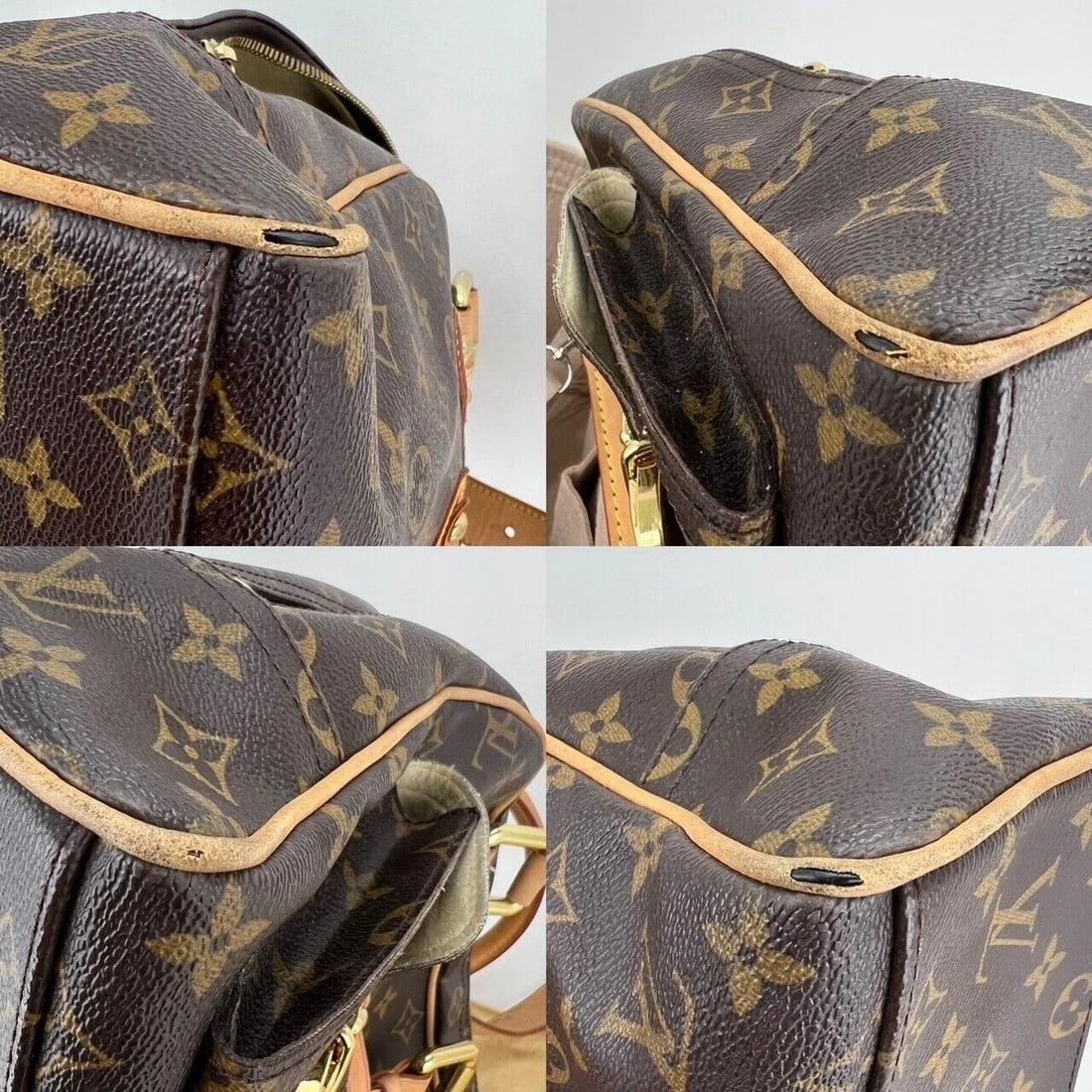 Louis Vuitton Manhattan GM Monogram Canvas Shoulder Hand Bag - 5