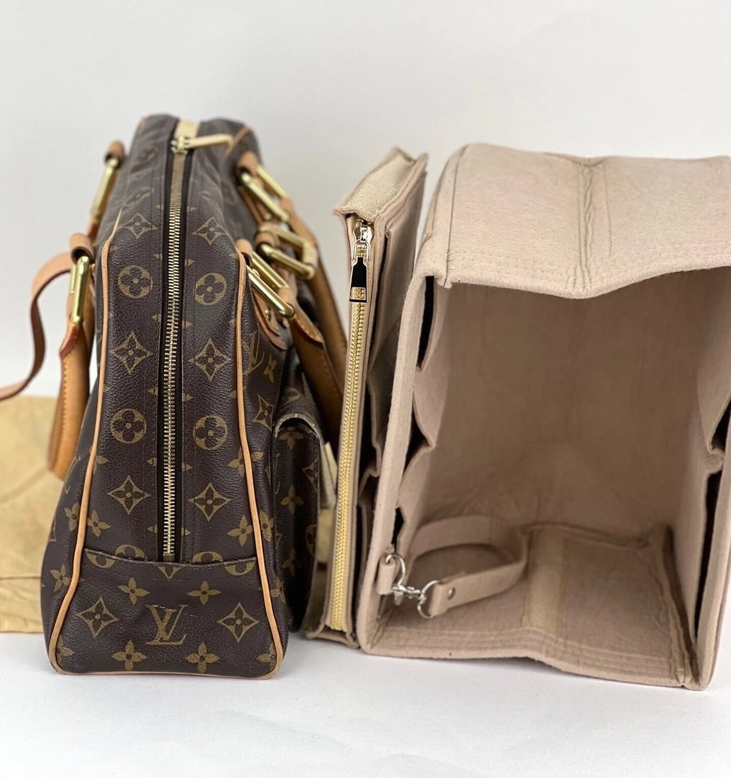 Louis Vuitton Manhattan GM Monogram Canvas Shoulder Hand Bag - 9