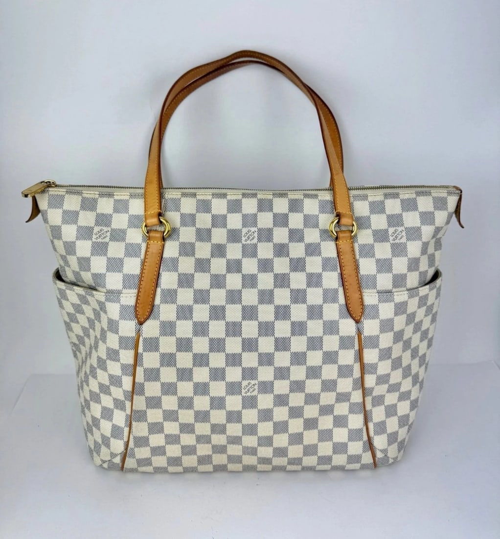 Louis Vuitton Totally GM Damier Azur Tote Shoulder Bag - 2
