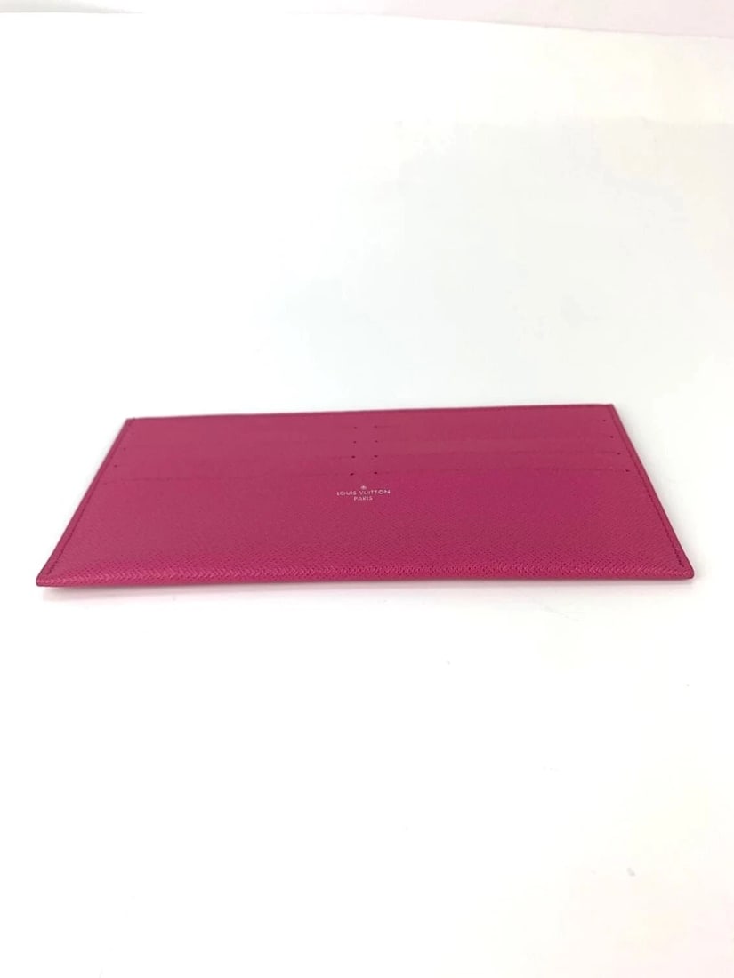 Louis Vuitton 8 Credit Card Insert Pink Leather wallet from Felicie - 5
