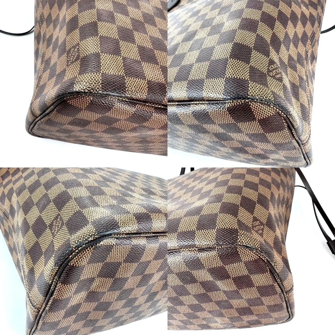 Louis Vuitton Neverfull MM Damier Ebene Canvas Tote Bag - 17
