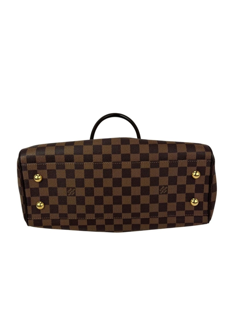 Louis Vuitton Trevi PM Damier Ebene Canvas Shoulder Hand Bag LIVE - 3