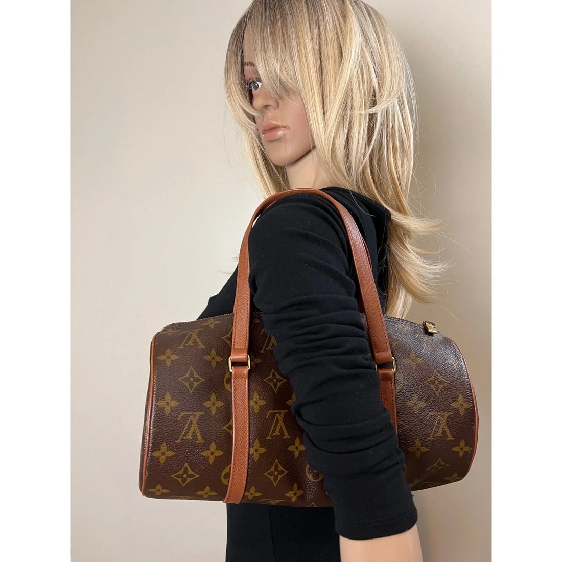 LOUIS VUITTON Papillon 30 Monogram Vintage Handbag - 4