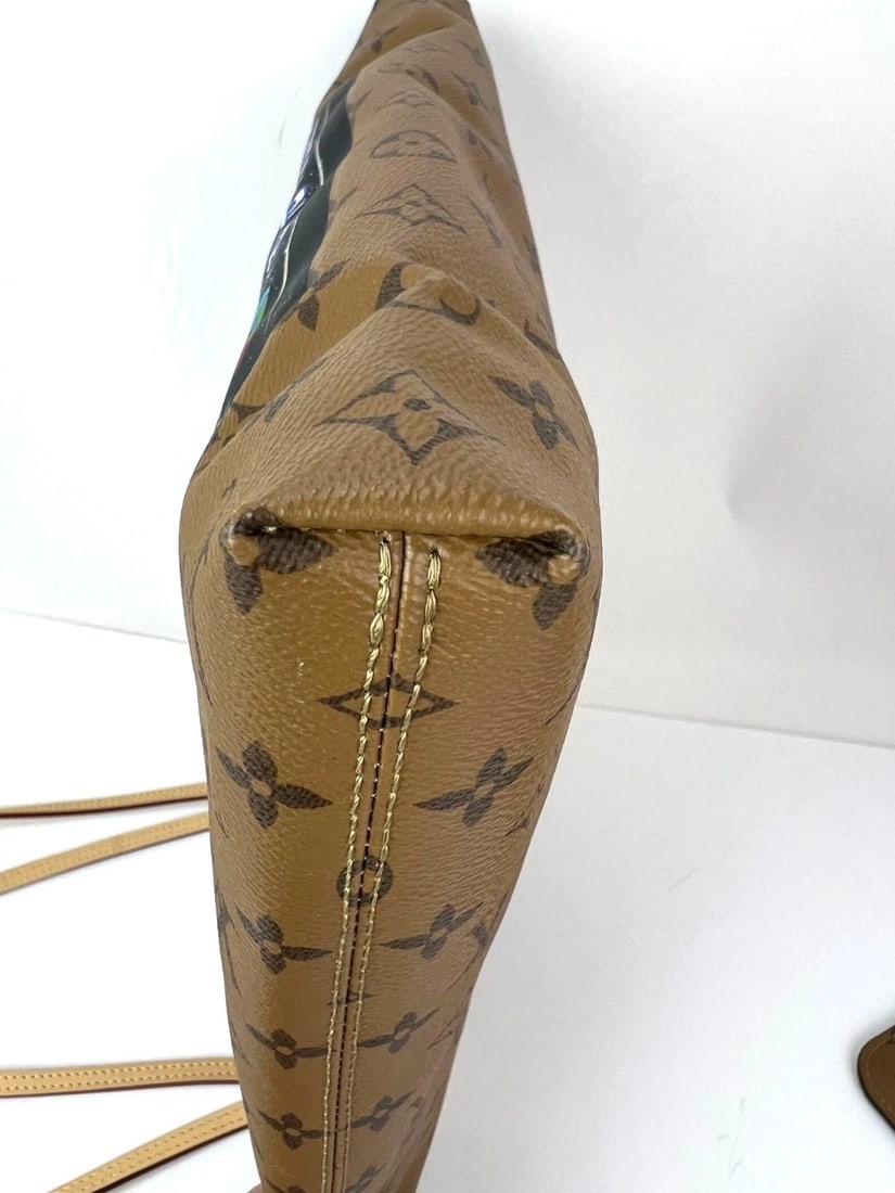 Louis Vuitton Carry It Limited Edition Reverse Monogram Video Tape Tote - 11