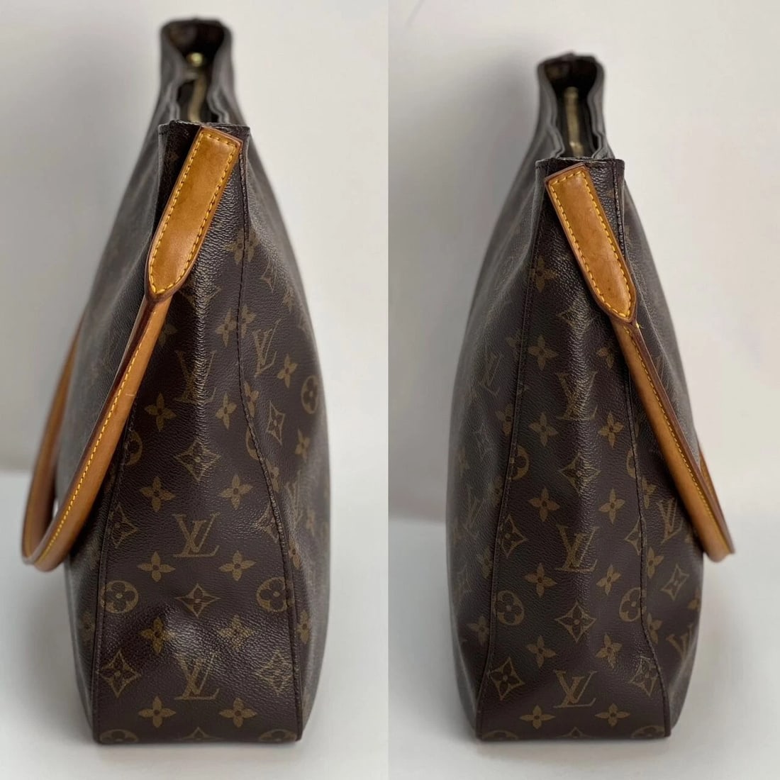 LOUIS VUITTON Looping GM Monogram Shoulder Bag - 9