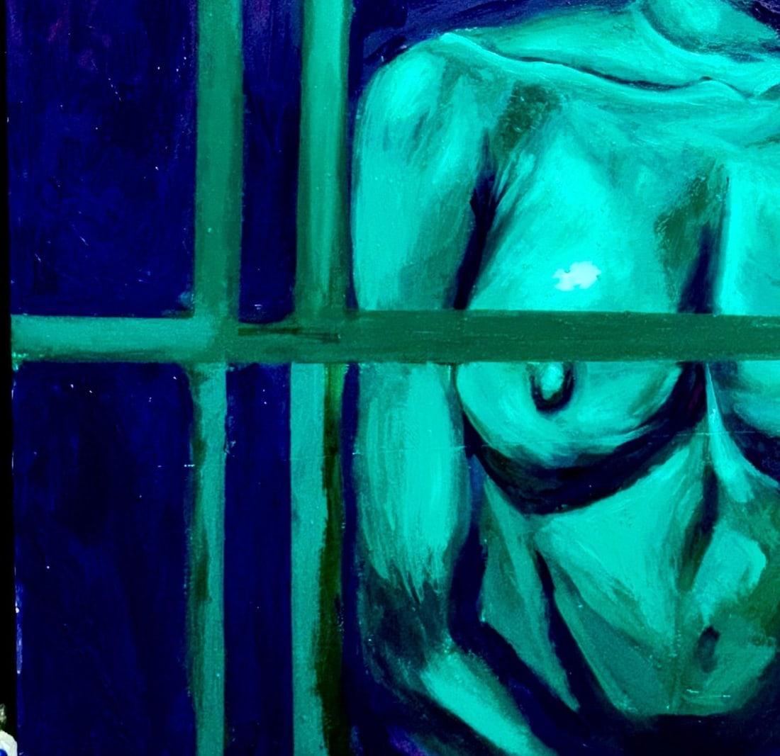 BEMI, Prisoner's Dilemma -21st Century, Contemporary, Figurative Painting, Oil, Women, 2024 - 16