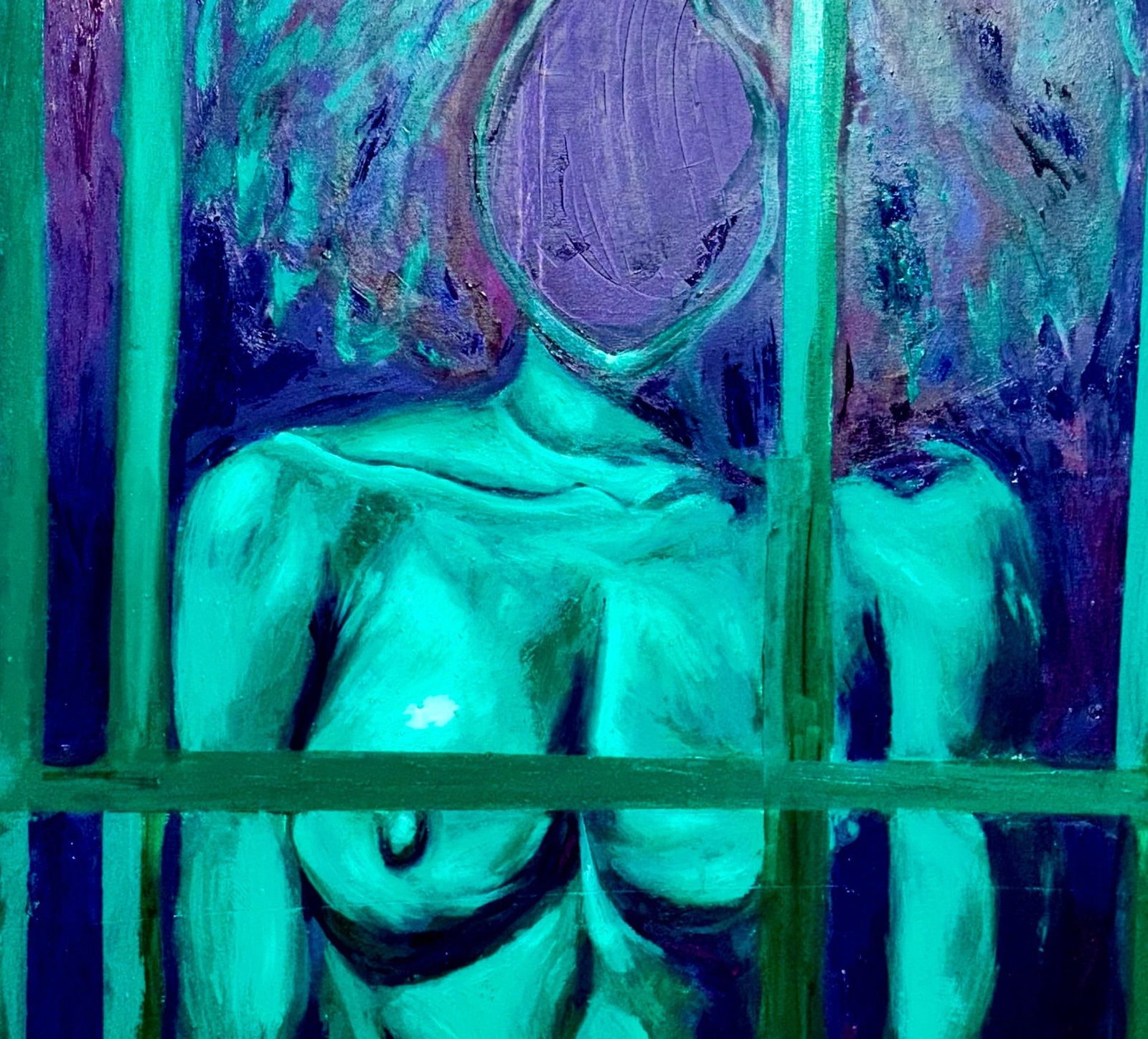 BEMI, Prisoner's Dilemma -21st Century, Contemporary, Figurative Painting, Oil, Women, 2024 - 6