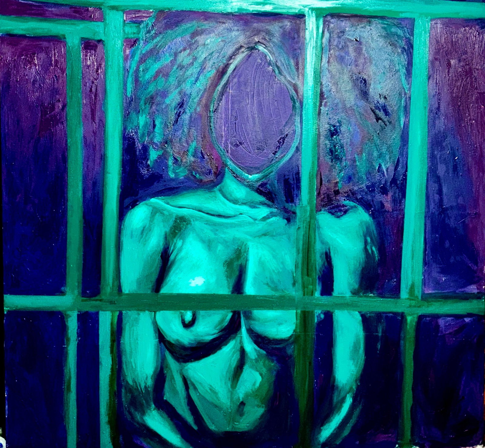 BEMI, Prisoner's Dilemma -21st Century, Contemporary, Figurative Painting, Oil, Women, 2024 - 7