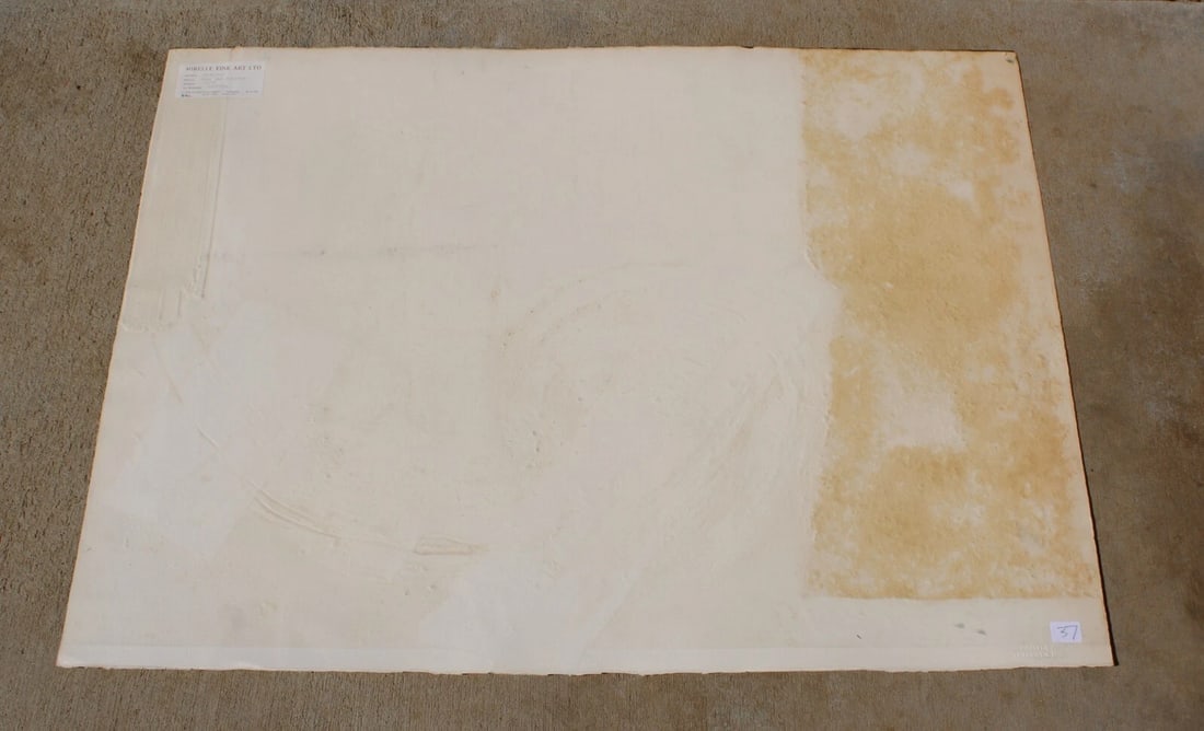 FRANCOIS MARANGE French Canadian Modernist Abstract Etching Pour Une Couleur - 4