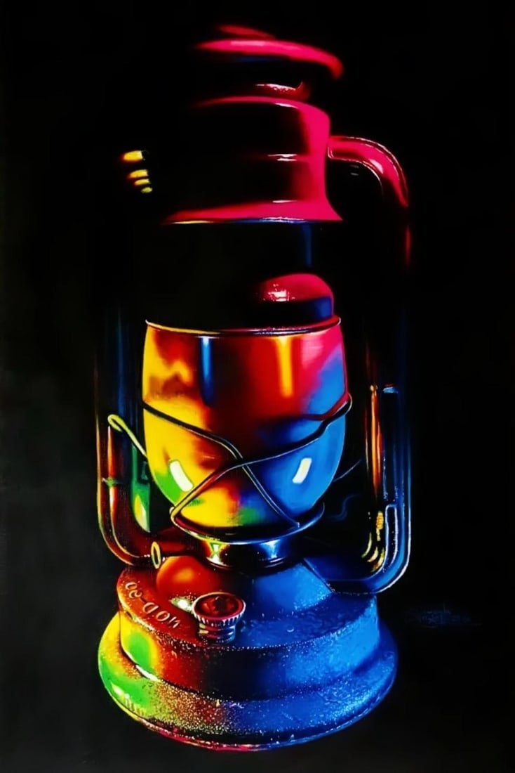 Awosola Michael Angello, Down Nepa -21st Century, Contemporary, Still Life Painting, Oil, 2024 - 5