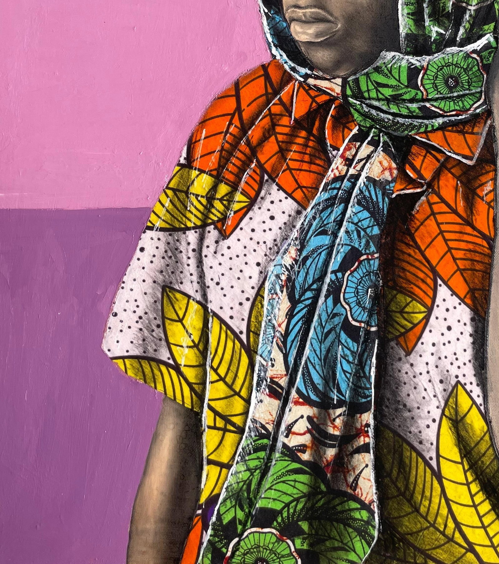 Ademola Clement Ajayi, Hope of Glory (Ireti Ogo) - 21st Century, Contemporary, Figurative, Cultural, - 7