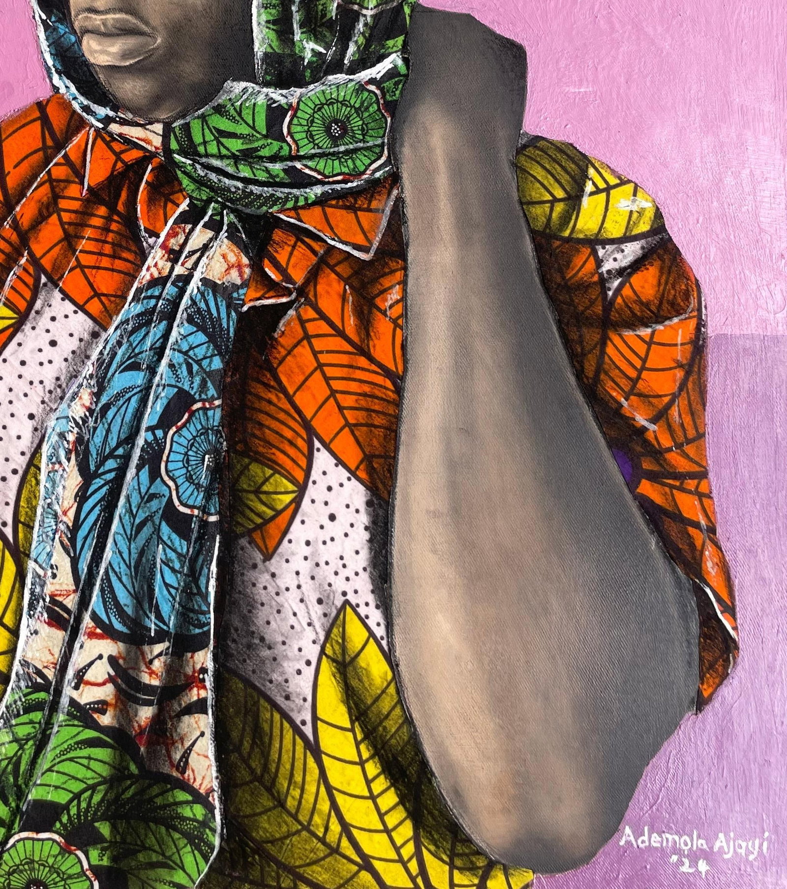 Ademola Clement Ajayi, Hope of Glory (Ireti Ogo) - 21st Century, Contemporary, Figurative, Cultural, - 8