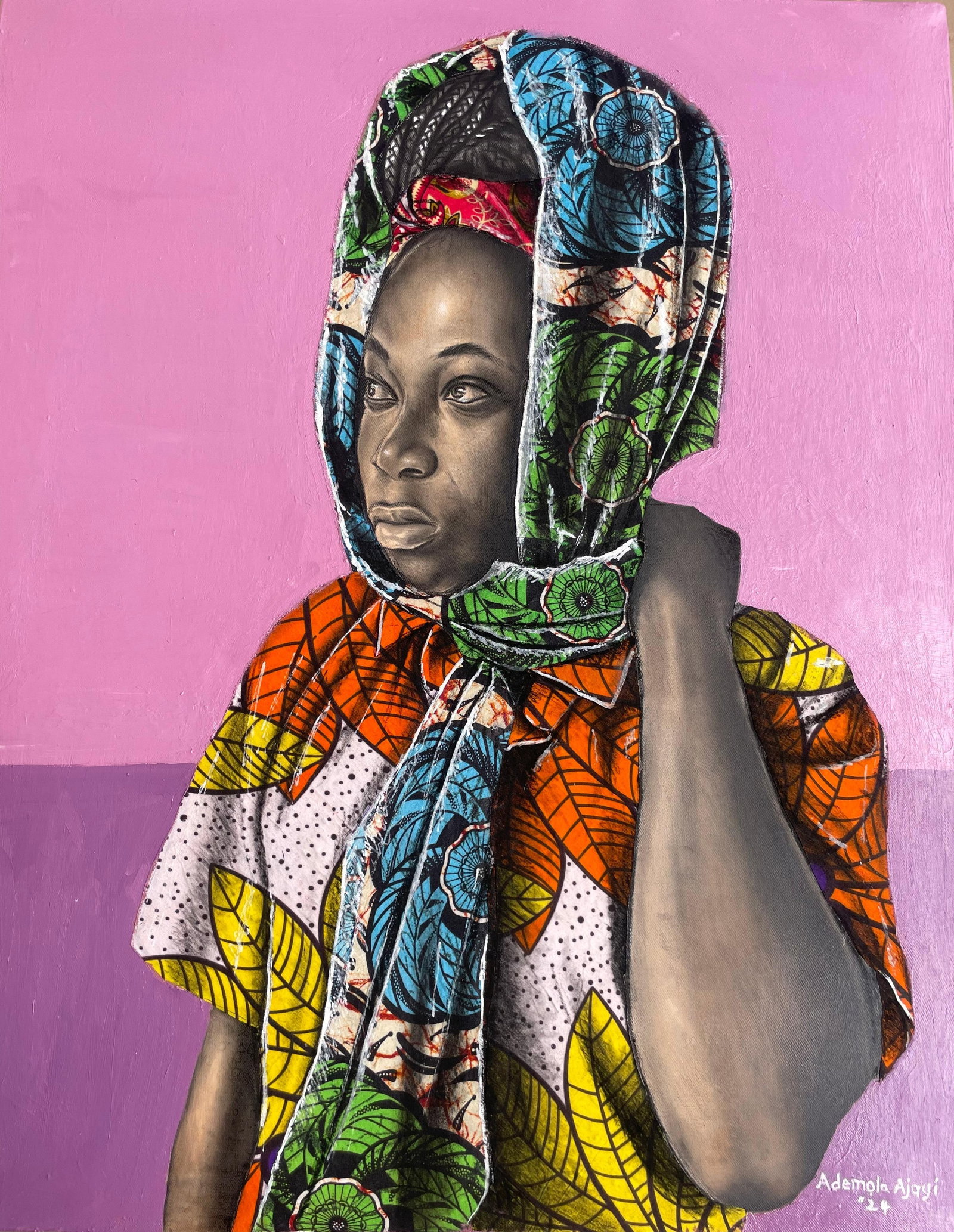 Ademola Clement Ajayi, Hope of Glory (Ireti Ogo) - 21st Century, Contemporary, Figurative, Cultural, - 10