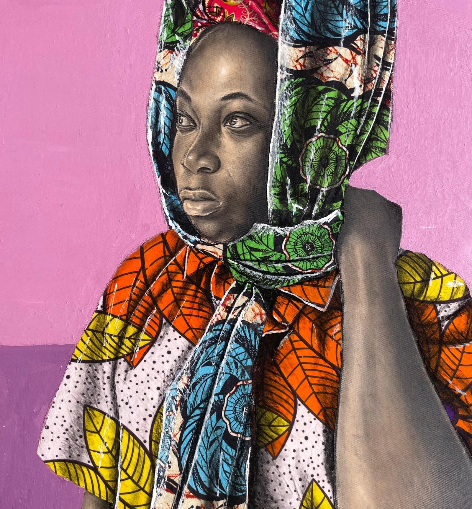 Ademola Clement Ajayi, Hope of Glory (Ireti Ogo) - 21st Century, Contemporary, Figurative, Cultural, - 3