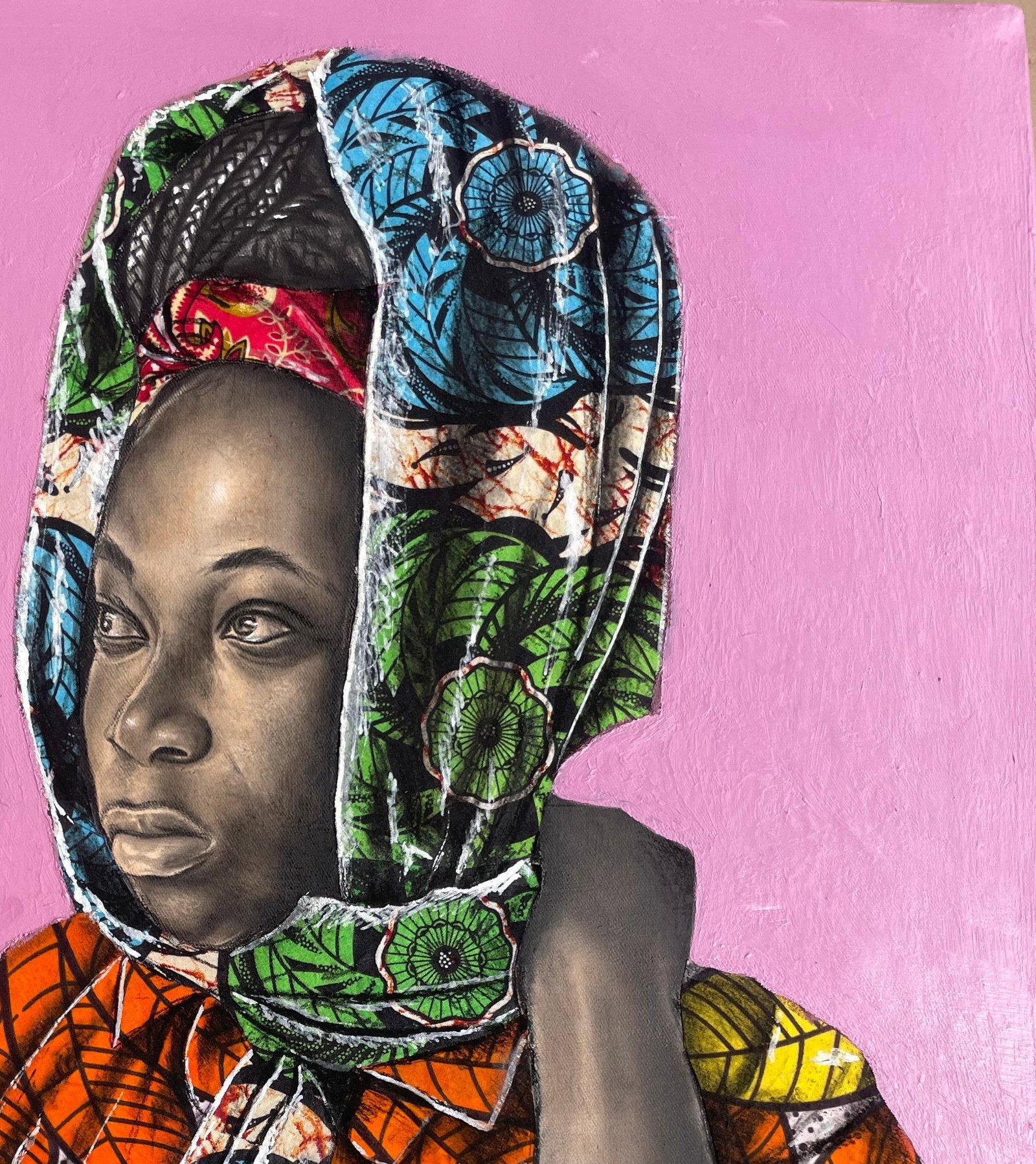 Ademola Clement Ajayi, Hope of Glory (Ireti Ogo) - 21st Century, Contemporary, Figurative, Cultural, - 6