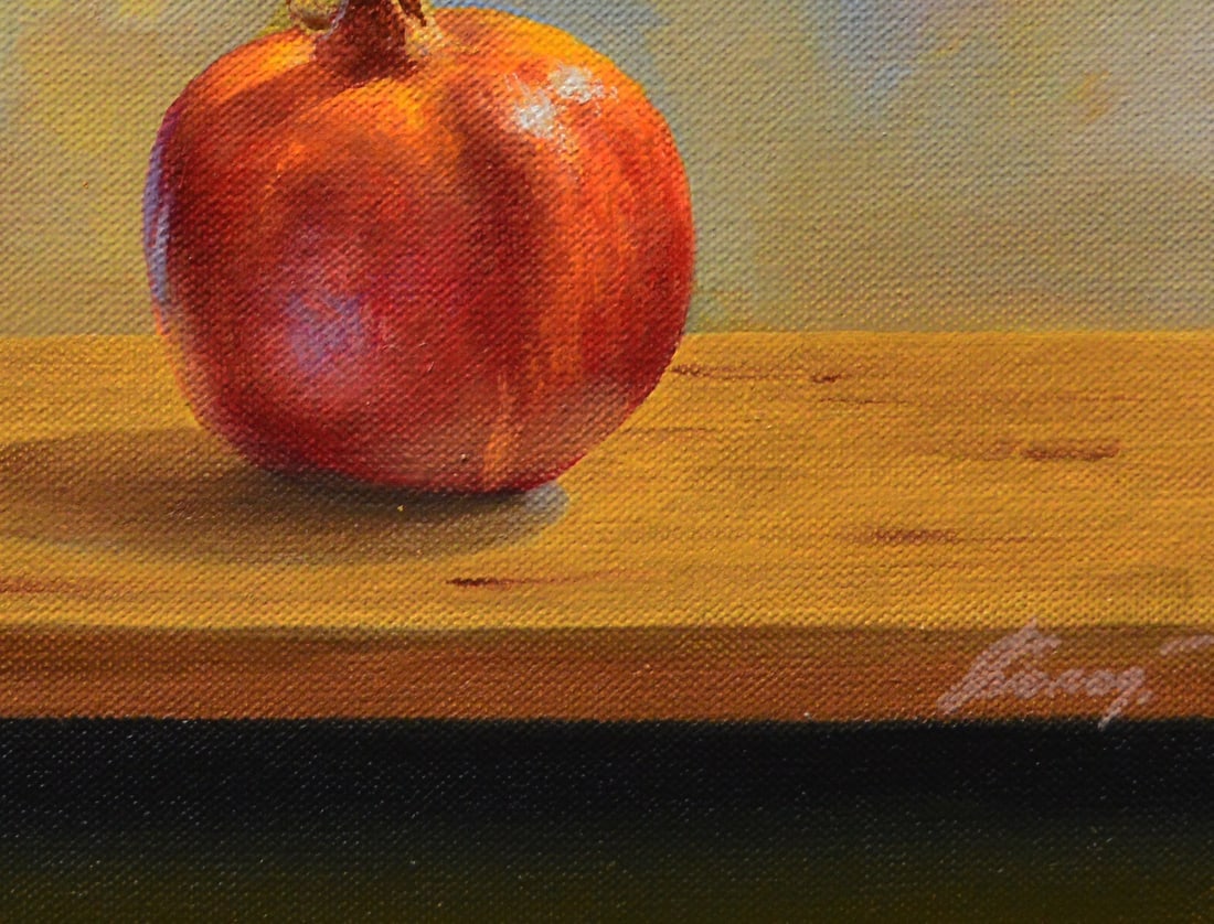 Still Life with Pomegranate with Grapes - 2